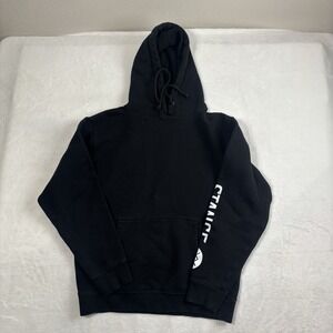 Stance The‎ Pullover Black Long Sleeve Fleece Hoodie Men's Small